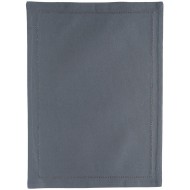 Lugar Americano 45x33cm Algodão Cinza Escuro
